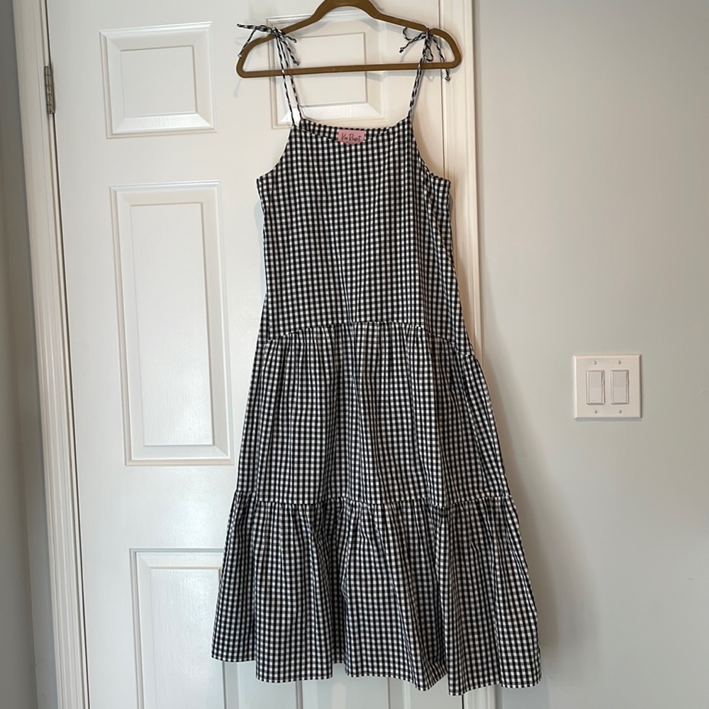 Kos Resort gingham dress. Size M.